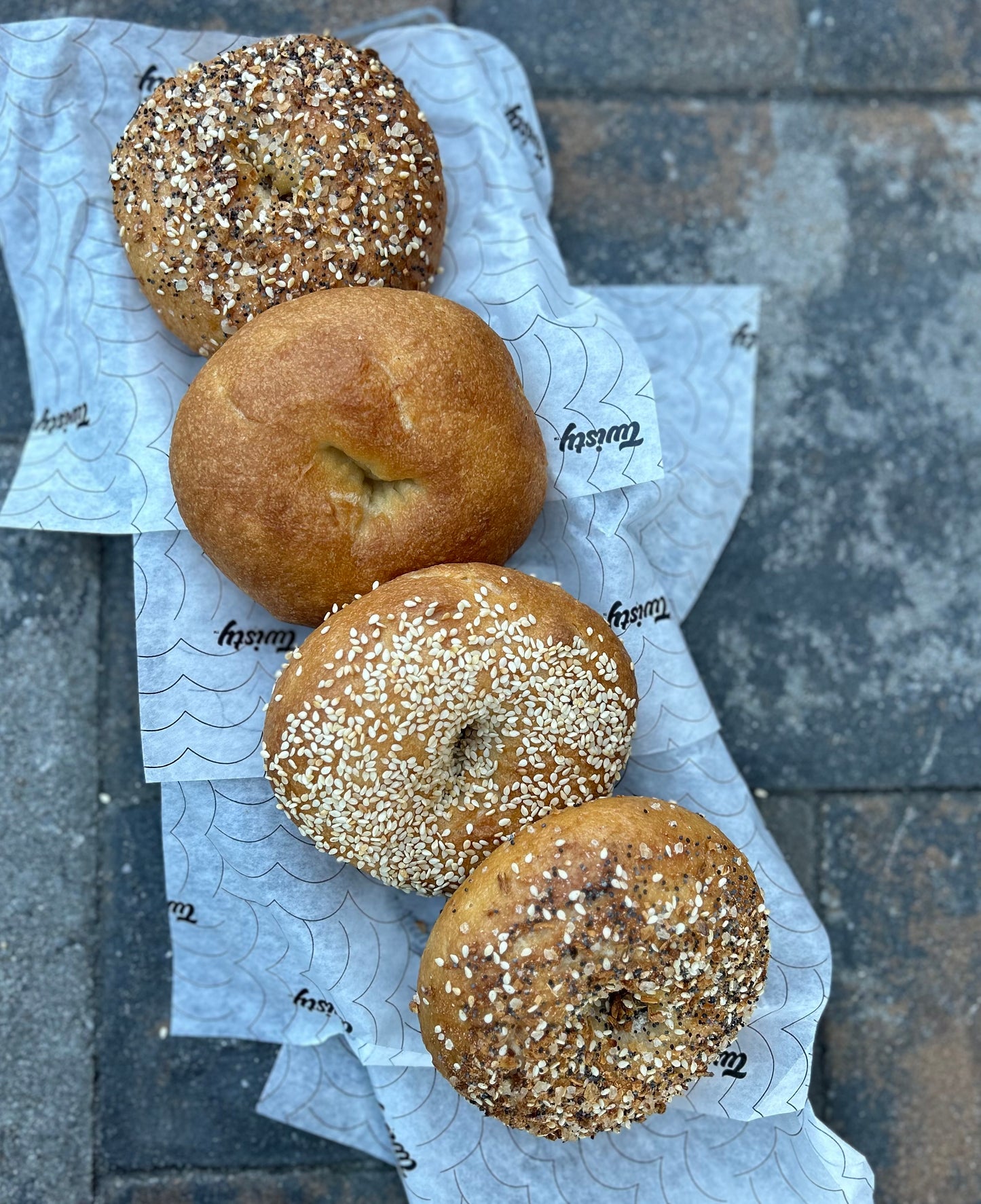Gluten Free, Vegan pack of 4 Bagels